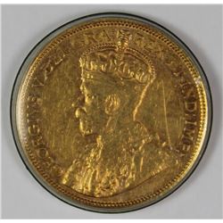 1914 $5.00 CANADA GOLD