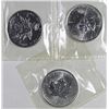Image 2 : (1) 1999 AND (2) 2000 CANADA SILVER MAPLE LEAFS
