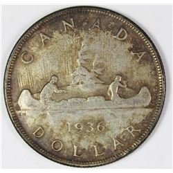 1936 CANADA SILVER DOLLAR