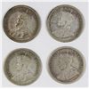 Image 2 : (4) 1934 CANADA DIMES
