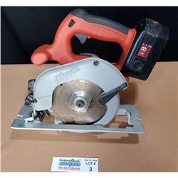 Milwaukee Cordless 18V Skill Saw *Tested and Works*