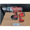 Image 2 : Milwaukee Cordless 18V Drill and Flashlight *Tested and Works*