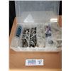Image 2 : Lot of screws, bolts, etc with carry cases