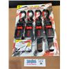 Image 1 : Erickson 4 pack of 1" x 15' 1300lb Ratchet Straps *New Factory Sealed*
