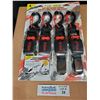 Image 1 : Erickson 4 pack of 1" x 15' 1300lb Ratchet Straps *New Factory Sealed*