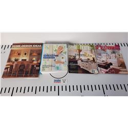 Lot of 6 Home Design Books