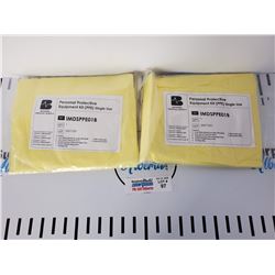Personal Protective Equipment Kit (PPE) 2 Pack *New Factory Sealed*