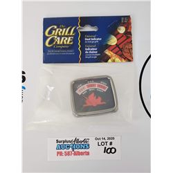 Grill Care Universal Heat Indicator for most Gas Grills *New Factory Sealed*