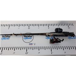 Lot of 3 Fishing Rods and 2 Reels