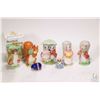 Image 1 : Five Beswick Beatrix Potter figures including Timmy Tiptoes, Goody Tiptoes, Squirrel Nutkin, Benjami