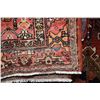 Image 2 : 100% Iranian Zanjan area carpet with center medallion, red background, stylized floral design and hi