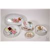 Image 1 : Selection of china collectibles including two Royal Worcester Pershore serving dishes, three Royal A