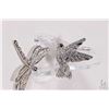 Image 1 : Two Swarovski crystal brooches including humming bird and dragonfly