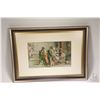 Image 2 : Two framed prints including "Contadini in Rome" by Keely Halswelle and "The End of the Mass" by Andr