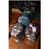 Image 1 : Four large bags of wool including Home Spun, Loops & Threads, Impeccable etc.