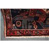 Image 2 : 100% handmade Iranian Kolyei area carpet with center medallion, deep red background and highlights o