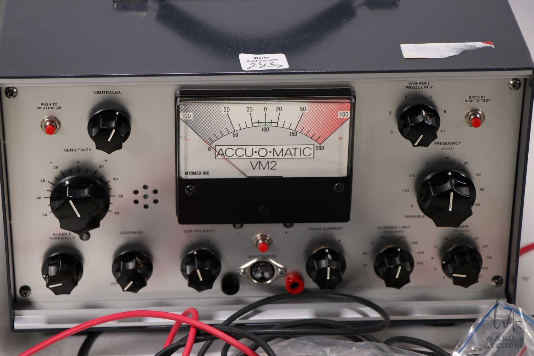 Accu-O-Matic Canadian made Muscle Re-Education medical machine in carry ...