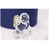 Image 2 : Swarovski crystal monkey with bananas in original box