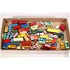 Image 1 : Large selection of mostly vintage Lesney and Husky die cast toys including buses, cars, trailers, tr