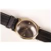 Image 1 : Ladies 18kt yellow gold Omega quartz-cal 1387 wrist watch circa 1982 set with four round single cut 