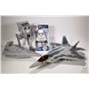 Image 1 : Selection of toys including Star Wars giant Lego storm trooper LED flashlight, Star Wars Imperial AT