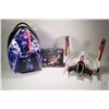 Image 2 : Selection of toys including Star Wars giant Lego storm trooper LED flashlight, Star Wars Imperial AT