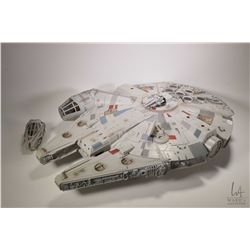 Millennium Falcon battery toy circa 2008, 32" in length, includes a Hans Solo figure and a Republic 