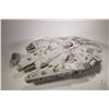 Image 1 : Millennium Falcon battery toy circa 2008, 32" in length, includes a Hans Solo figure and a Republic 