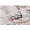 Image 3 : Millennium Falcon battery toy circa 2008, 32" in length, includes a Hans Solo figure and a Republic 