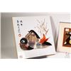 Image 2 : Selection of tile wall art including 12" X 12" bird plaques and a framed 6" X 6" tile