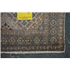 Image 2 : 100% Iranian Kashan wool area carpet with highly patterned overall design in shade of taupe, blue, s