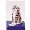 Image 2 : Royal Crown Derby Imari cat with gold button, 3 1/4" in height