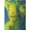 Image 2 : Two framed original artworks including mixed media on paper of an abstract nude by artist Susan Padu