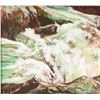 Image 2 : Framed acrylic on paper painting titled on verso "Falls" by artist Mark XU '91, 22" X 21" note needs