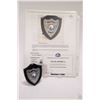 Image 1 : Authentic movie prop from 2004 movie "Team America: World Police" Lisa's Hero Police Badge with Prem