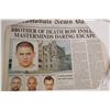 Image 2 : Authentic television production PrisonBreak screen used news paper bundle-SS2 with 20th century Fox 