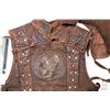 Image 2 : Authentic movie prop from "Around the World in 80 Days" leather scorpion vest a leather hat, include