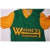 Image 2 : Authentic movie prop from The Benchwarmers including Wayne's Hardware basball jersey, shorts and yel
