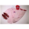 Image 1 : Authentic movie prop "Employee of the Month" including Vince's ( Dax Shepard) hero softball uniform,