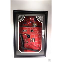 Authentic movie prop from  Spider-Man 3  left boot, originally received by consigner framed but has 