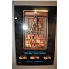 Image 1 : Two dry mounted Star Wars movie posters including "The Star Wars Trilogy" and Episode 2 "Attack of t