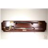 Image 1 : Replica French 17th sword, blade marked Solingen, with sheath on wall mounting plague