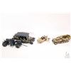 Image 1 : Selection of die cast military vehicles including 88mm Flak 36/37 gun, two half track people carrier