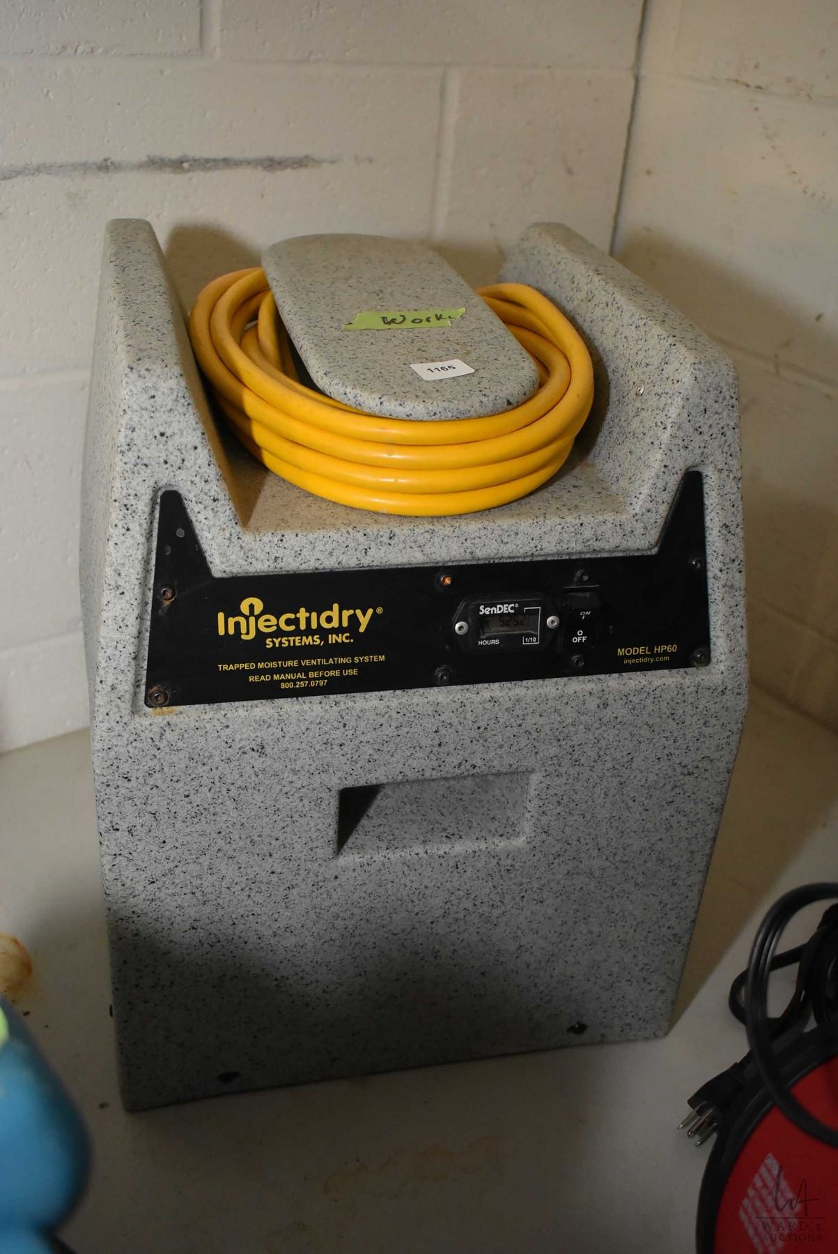 Injectidry Systems Inc. model HP60 trapped moisture ventilating system ...