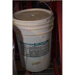 Five gallon drum of Prochem dry slurry