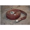 Image 1 : Selection of water hose including heavy duty garden type hose and a 2" fire hose