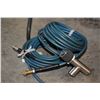 Image 1 : Two rolls of 50' 3/8" blue Good Year high pressure hose