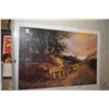 Image 2 : Four unframed prints including limited edition "Jet Attack" pencil signed by artist D. Pentland 505/