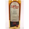 Image 2 : The Arran 10 yr. single malt Scotch whisky in 700ml bottle with cardboard sleeve. Note: No Shipping.