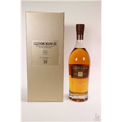 Glenmorangie Highland single malt Extremely Rare 18 yr. old Scotch whisky in 75cl bottle and present